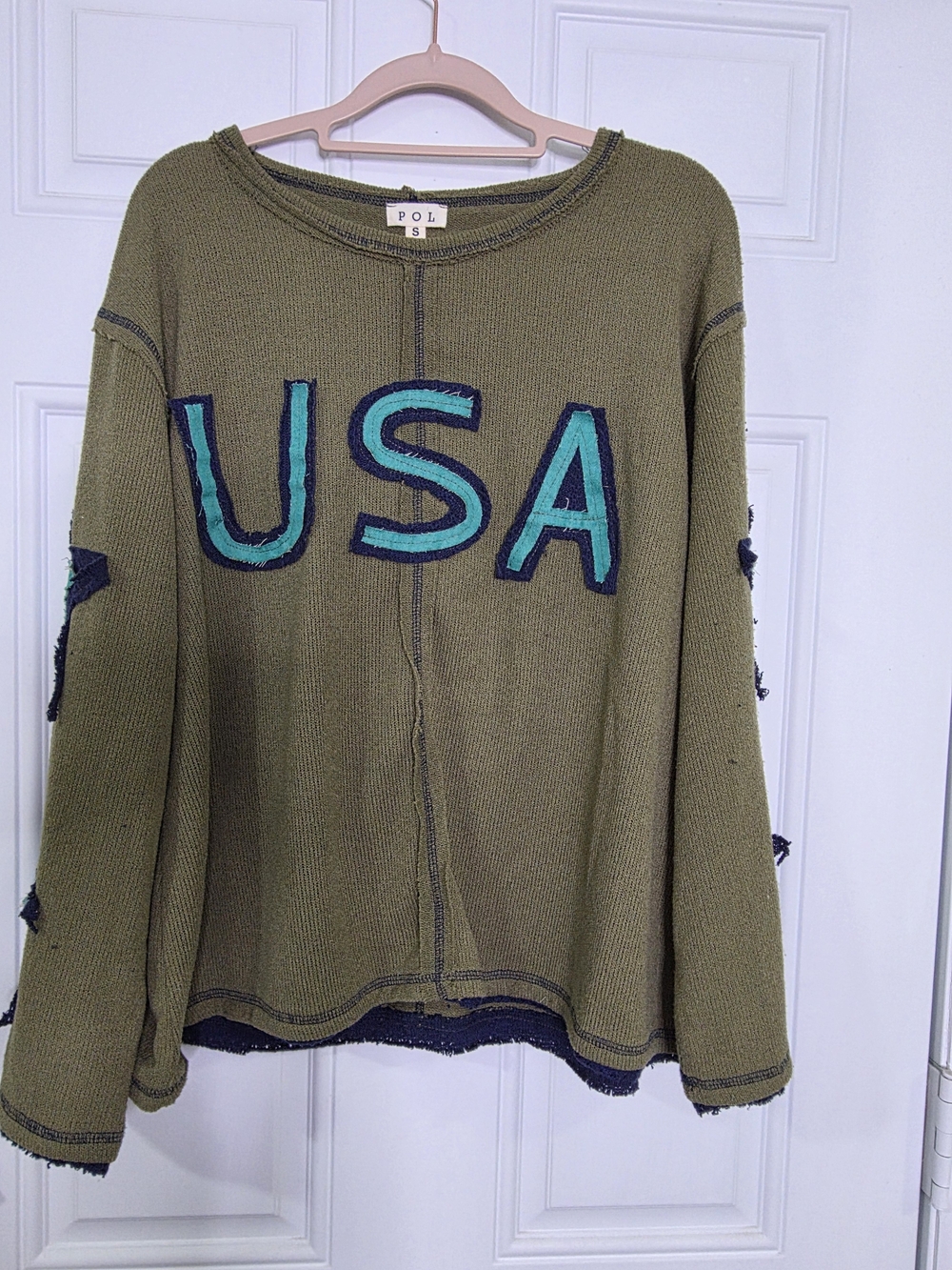 POL Appliqué Sweatshirt - Picture 2 of 5